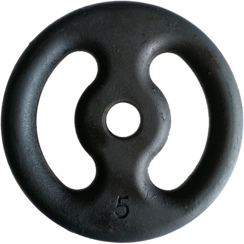 Anilha de Ferro Fundido Pintada - 5 Kg