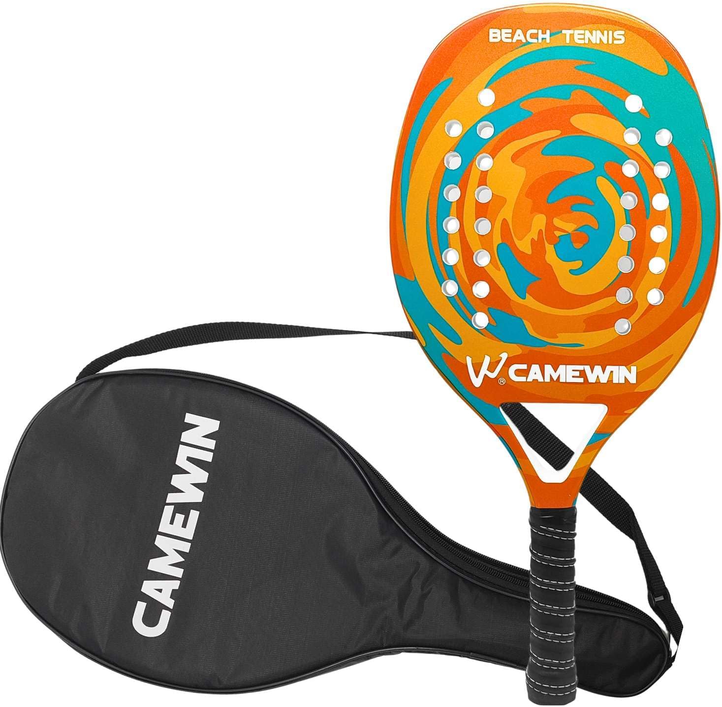 CAMEWIN Raquete de Beach Tennis Fibra de Carbono Camewin ｜ 400601
