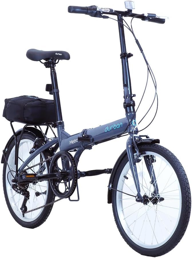 DURBAN ｜ Bicicleta Dobrável com Bolsa Metro 