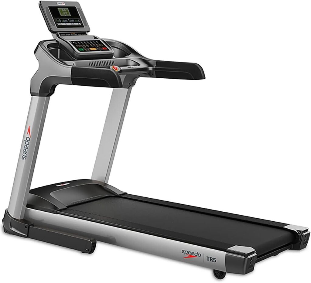 Esteira Ergométrica Speedo TR5 com Inclinação Amortecimento e Bluetooth - Motor DC 4.0HP até 18km/h