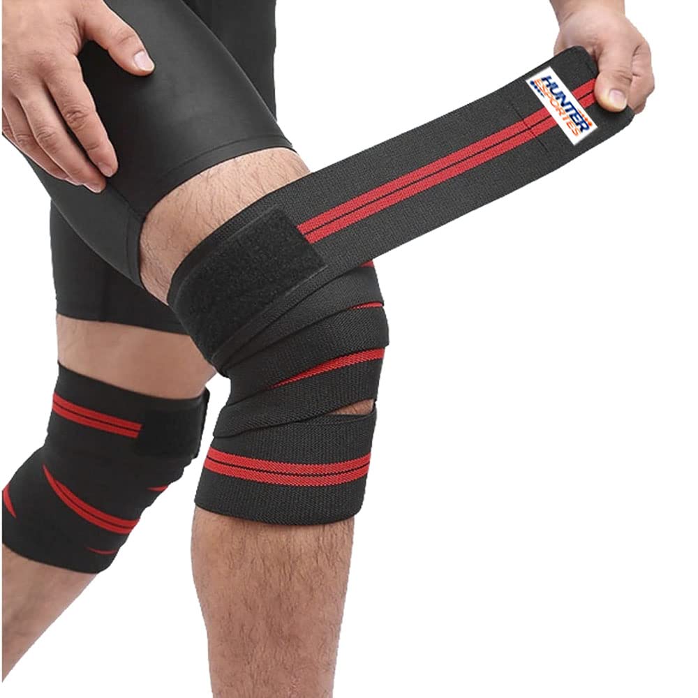 HUNTER Faixa Elástica de Joelho para Agachamento Hunter
