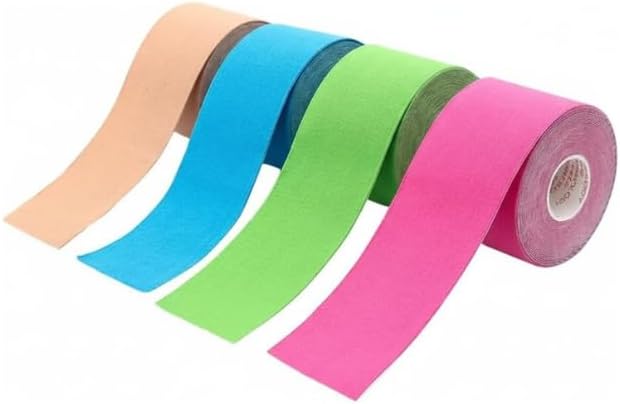 KINESIOLOGY TAPE Fita Kinesio Tape Bandagem Elástica Adesiva para Fisioterapia ｜ FK01