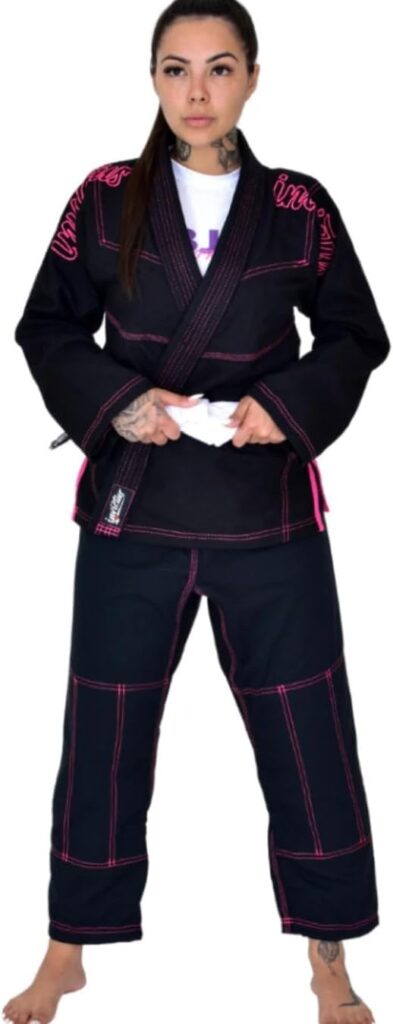 Kimono Jiu Jitsu Feminino Preto