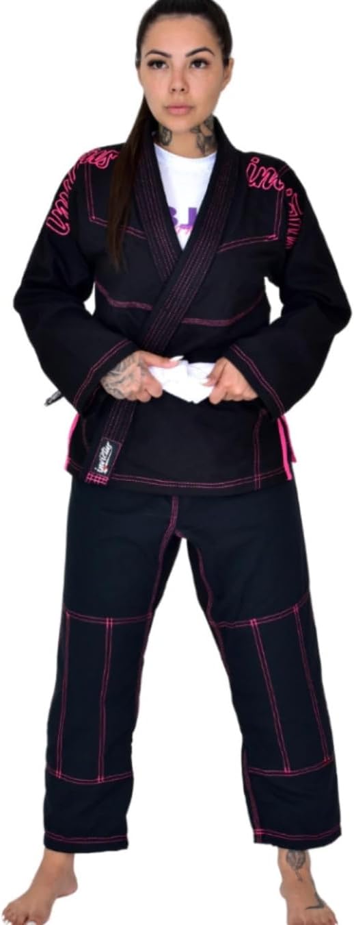 Kimono Jiu Jitsu Feminino Preto