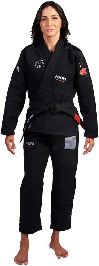 Kimono Jiu-Jitsu Preto MKM 3.0 Koral
