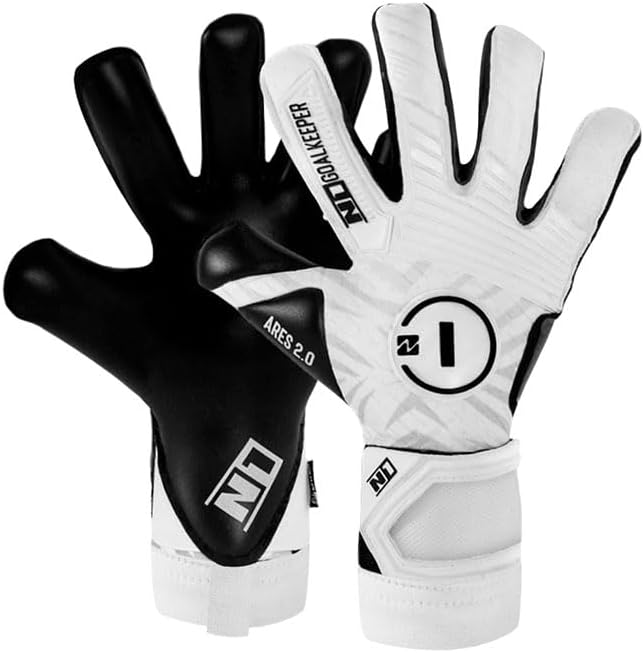 Luva de Goleiro N1 Ares White