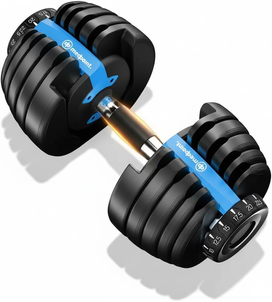 MEDPOINT Halter Dumbell Até 24 kg Peso Profissional Academia
