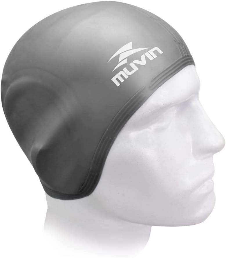MUVIN Touca de Natação em Silicone Orelha Muvin TCS-500 