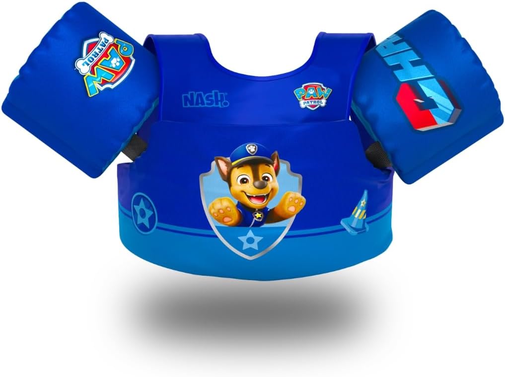 NASH Boia Infantil com Colete Salva Vidas Nash - Patrulha Canina