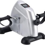 ODIN FIT Mini Bike Ergométrica com Monitor Prata ｜ MBIKE002