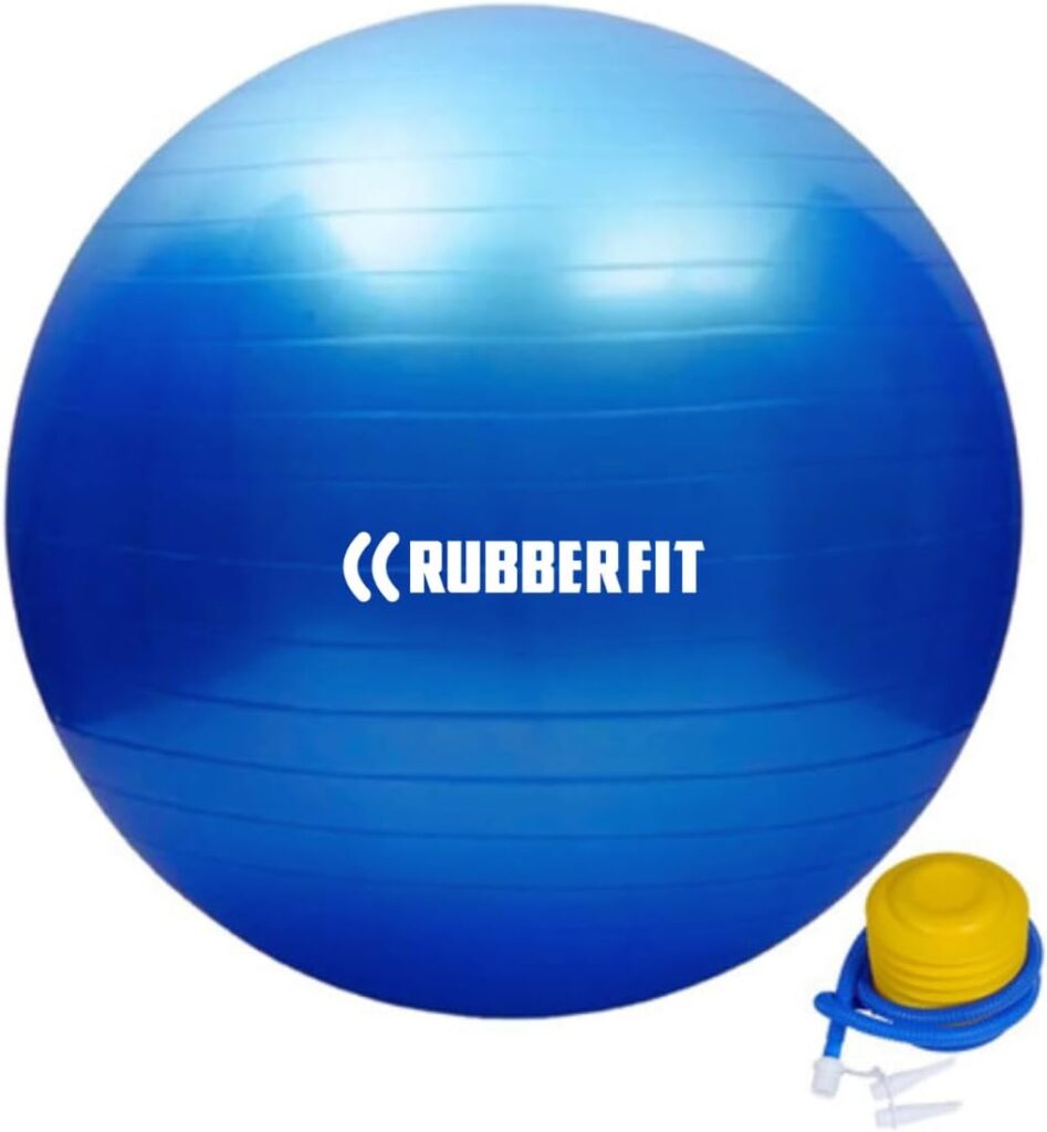 RUBBER FIT Bola de Pilates 55 cm