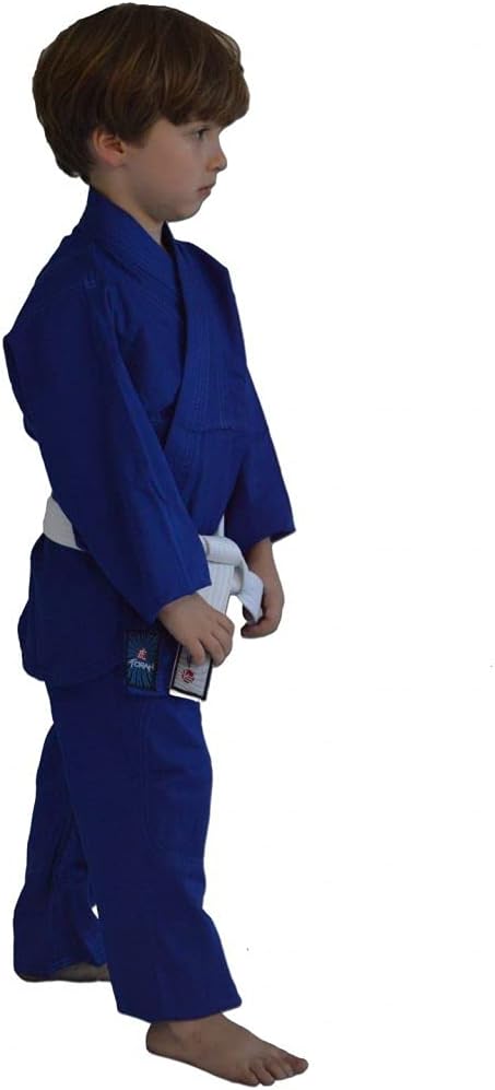 TORAH Kimono Jiu-Jitsu ou Judô Combat BJJ Azul Infantil ｜ KC-Azul-Infantil