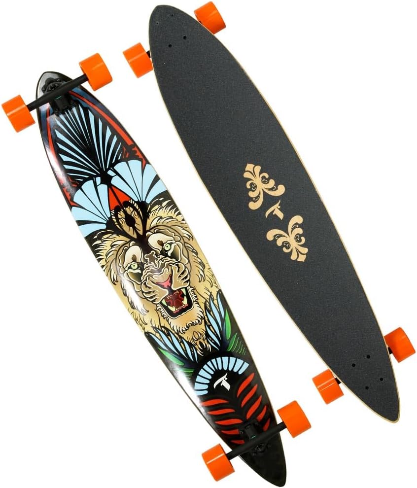 TRAXART Longboard Pintail Flow King 