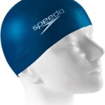 Touca de Natação, Speedo, Flat Cap, Silicone Resistente com Encaixe Confortável,Tamanho Único
