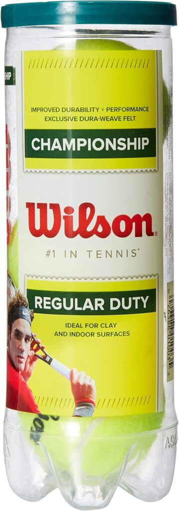 WILSON ｜ Bola de Tennis Championship Regular Duty ｜ WRT100300