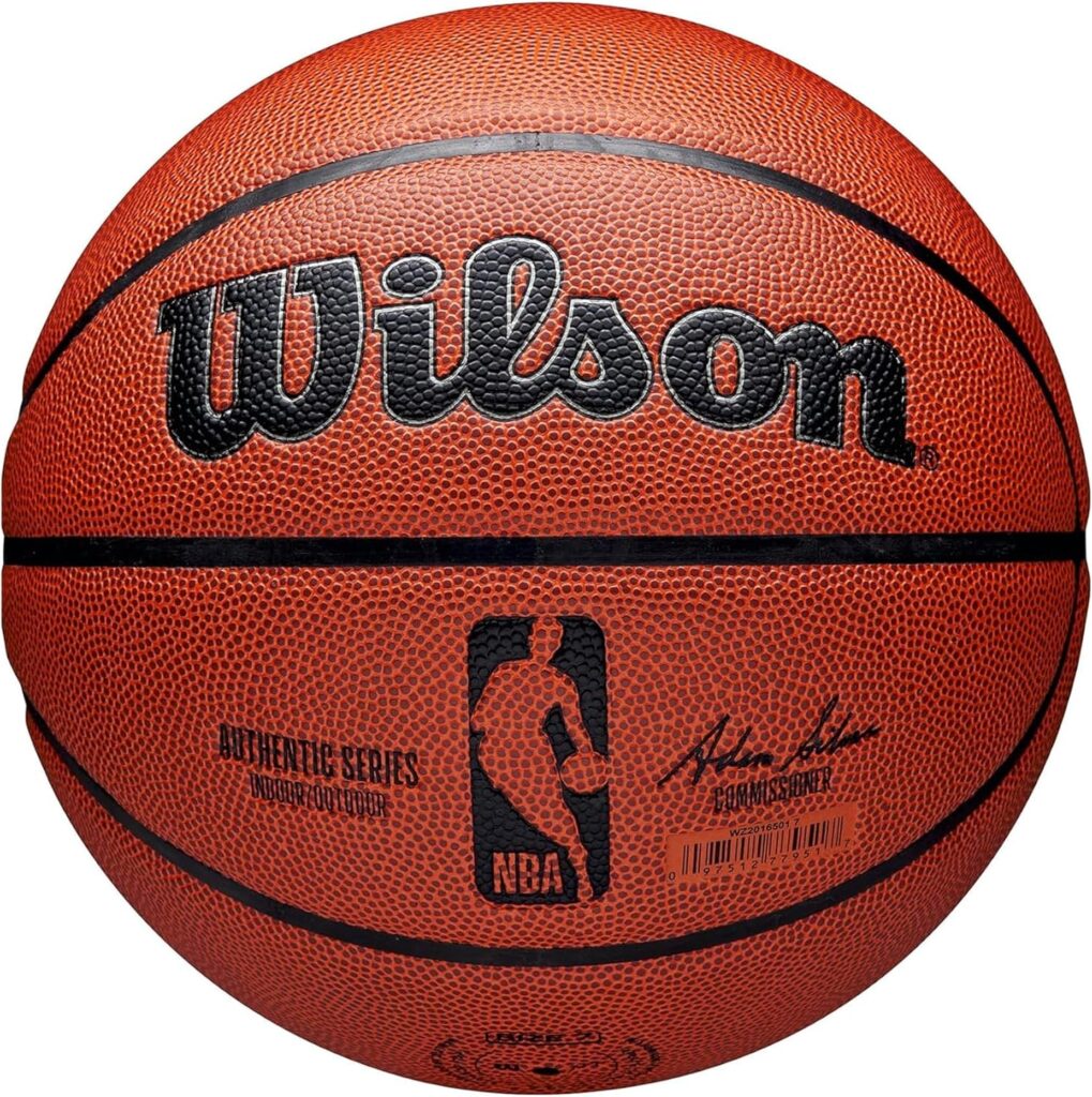 WILSONWilson ｜ Bola de Basquete NBA Authentic ｜ ‎WZ2016501XB7