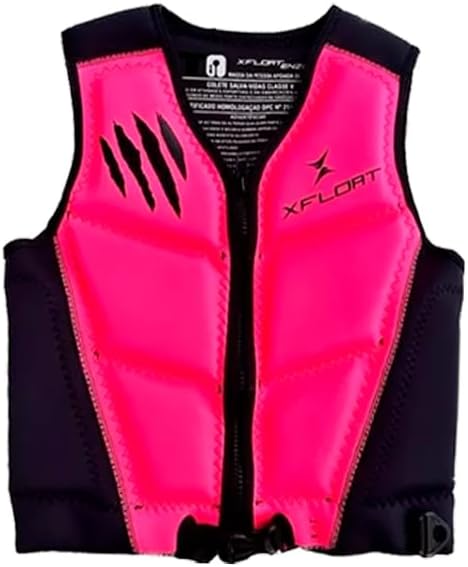 XFLOAT Colete Salva-Vidas ROSA de Neoprene Enzo 2.0 - Homologado Marinha