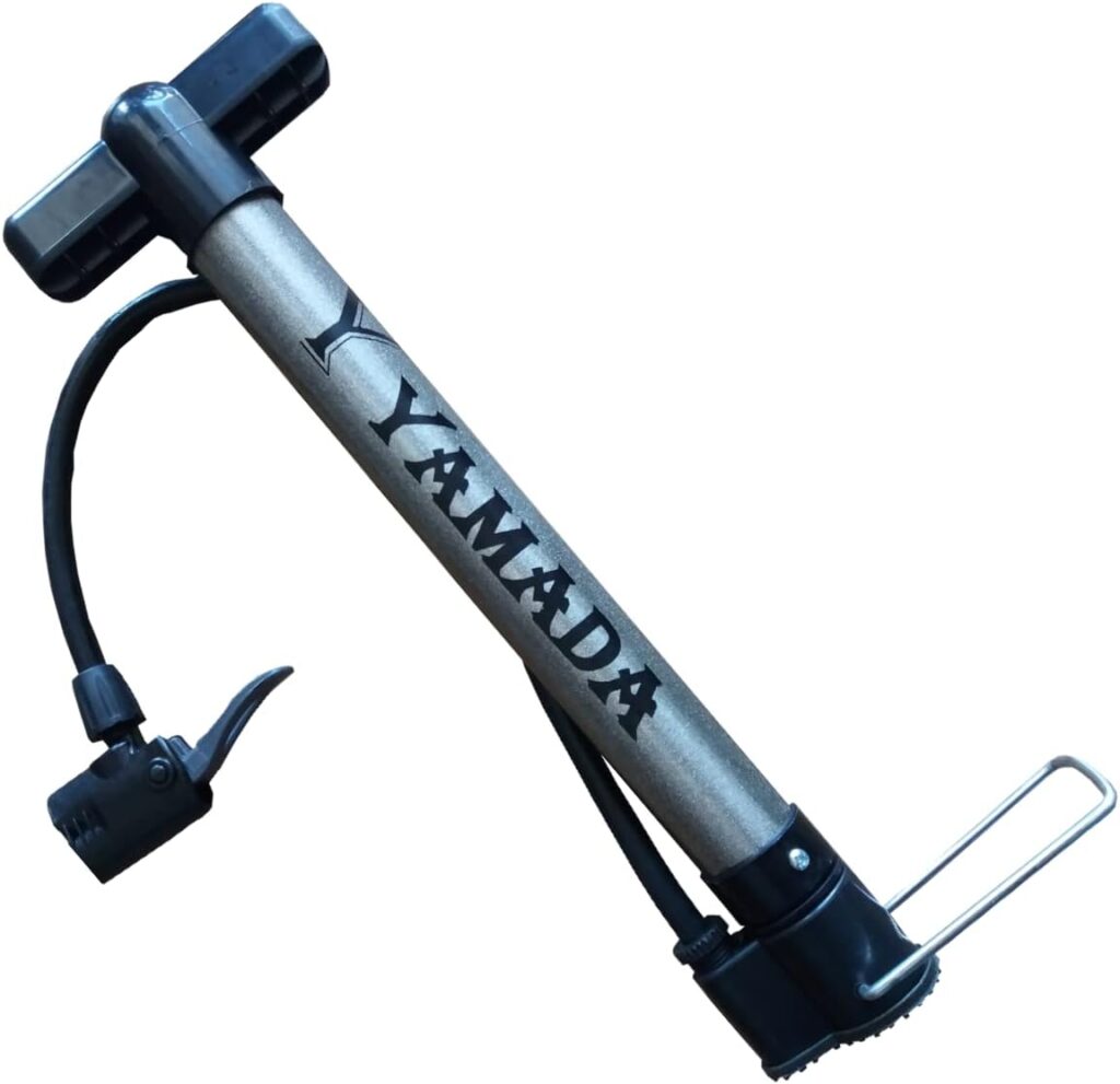 YAMADA Bomba de Ar para Bicicleta Yamada Aluminio 30 cm